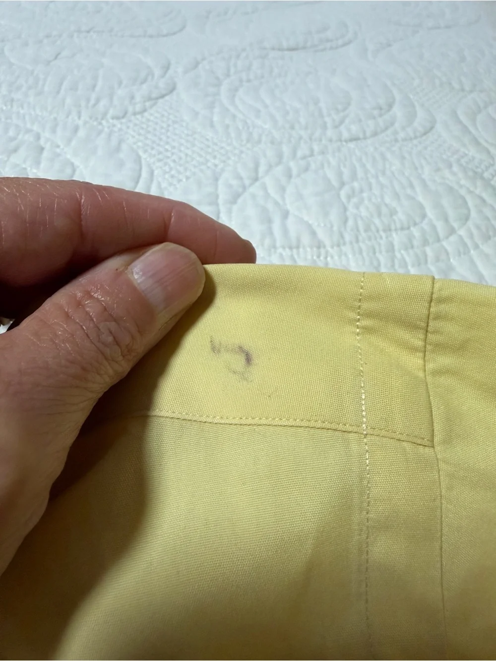 Ralph Lauren Pale Yellow Button-Down Oxford Shirt with Blue Pony